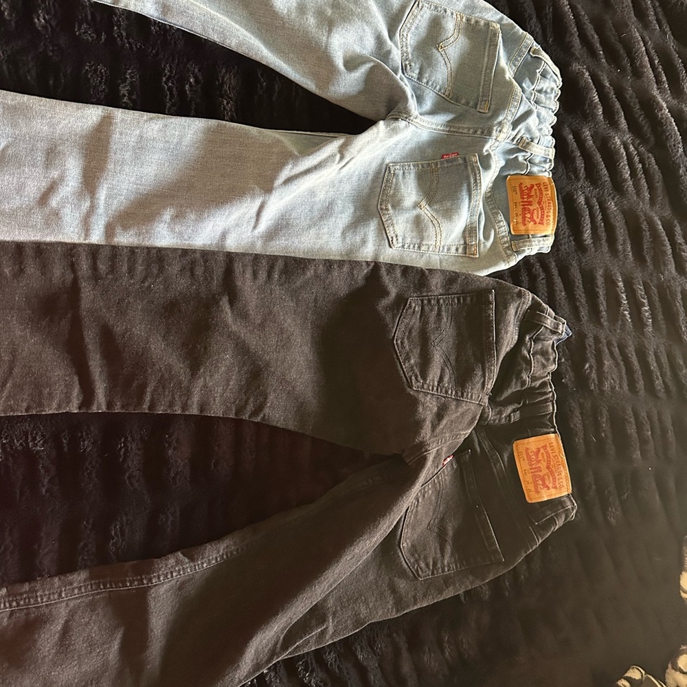 Levi's jeans Light Blue and Black